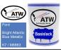 Preview: Ford, Bright Atlantic Blue Metallic, K7 / M6863: 1L Lackdose, von ATW Autoteile West.